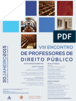 VIII Encontro Anual de Professores Portugueses de Direito Público