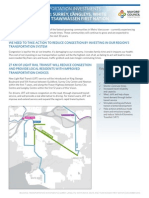 Transit Investments Fact Sheet South of Fraser