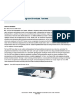 Cisco 3800 Series Integrated Services Routers