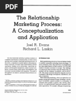 The Relationship Marketing Process A Conceptualization and Application PDF