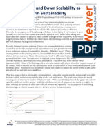 Considering Up and Down Scalability As Part of Long-Term Sustainability2