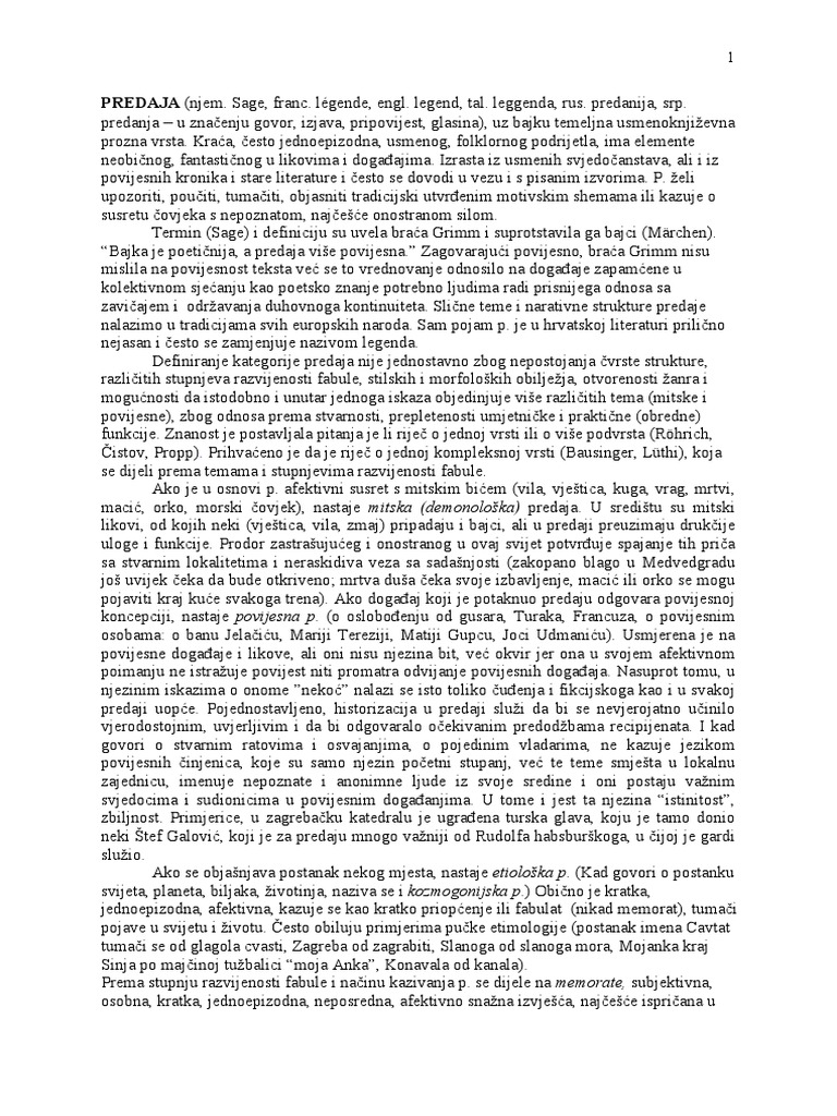 PREDAJA | PDF