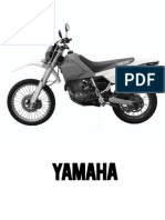 Yamaha TT600E Wartungsdaten