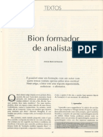 Rezende (1994). Bion Formador de Analistas.