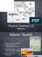 physical feature of africa