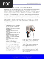 Airpair™ Flex: High Capacity Wireless Ethernet Bridge With User Scalable Bandwidth