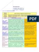 Plantilla para Registrar y Analizar Información