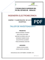 Protocolo de Invstigacion Sobre Un Pendulo Invertido