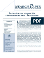 Ammour, Laurence - Évaluation des risques liés à la criminalité dans l’arc sahelien – Nato Defense College, Research Paper n° 53 - November 2009.pdf