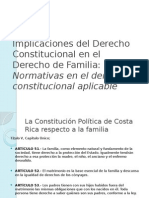 Trabajo Grupal Implicaciones Del Derecho Constitucional en El Derecho de Familia