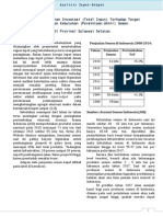 Analisis Input Output: Semen