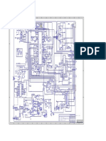 Schematic diagram of a TV circuit board