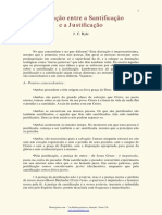 Distinção Ente Santificação e Justificação - J. C. Ryle