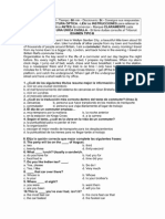 Examen de Inglés de Acceso a la Universidad para mayores de 25 años de la UNED