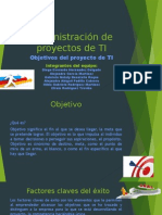 Administración de Proyectos de TI