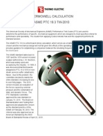 Thermo Well Calculation Paper