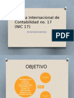 Norma Internacional de Contabilidad No17