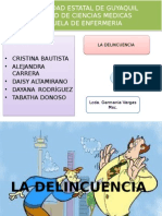 Delincuencia Grupo Uno