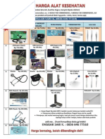 Daftar Harga Alat Kesehatan
