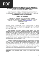 Download Jurnal Pemeriksaan masa pembekuan darah  by Eva SN254048549 doc pdf