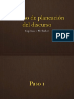 Capítulo 2. Proceso de Planeación Del Discurso