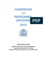 HandBook for POs(2013)