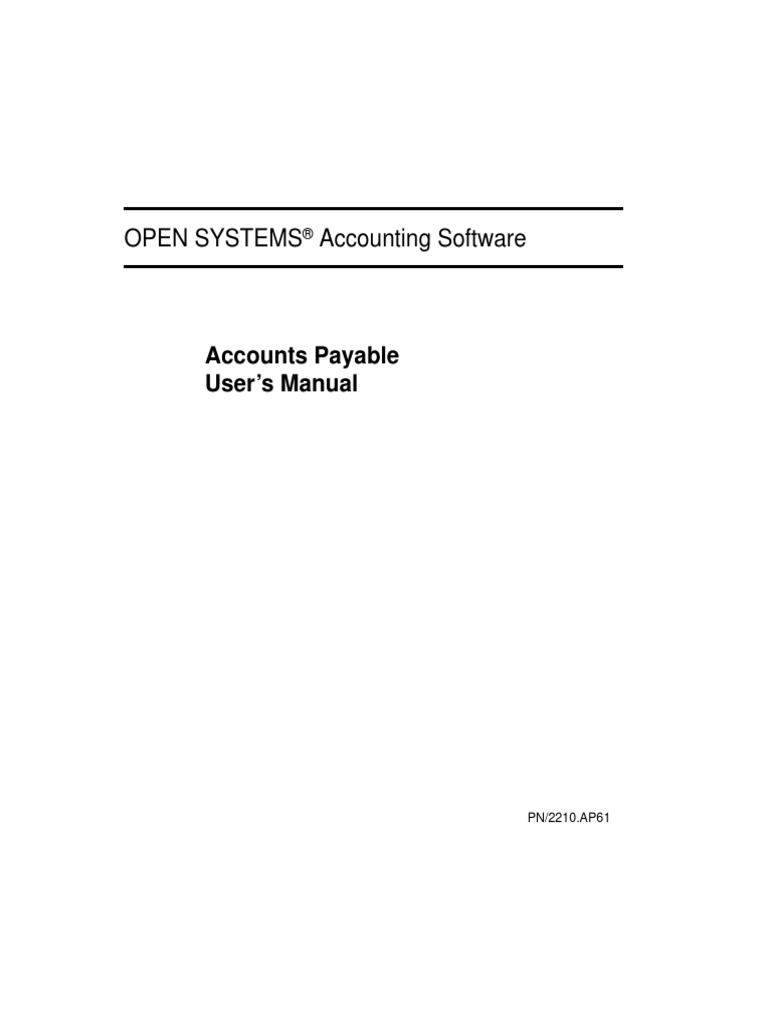 APDOC | PDF | Menu (Computing) | Accounts Payable