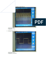 Data and Results Part 1 - 1 KHZ 1. Audio Signal - Transmitter Side (Point 1)