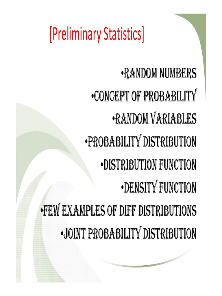 Presentation 1 PDF | PDF | Normal Distribution | Probability Density ...