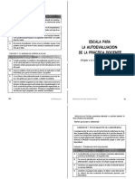 Escala Autoevaluacion Practica Docente Infantil