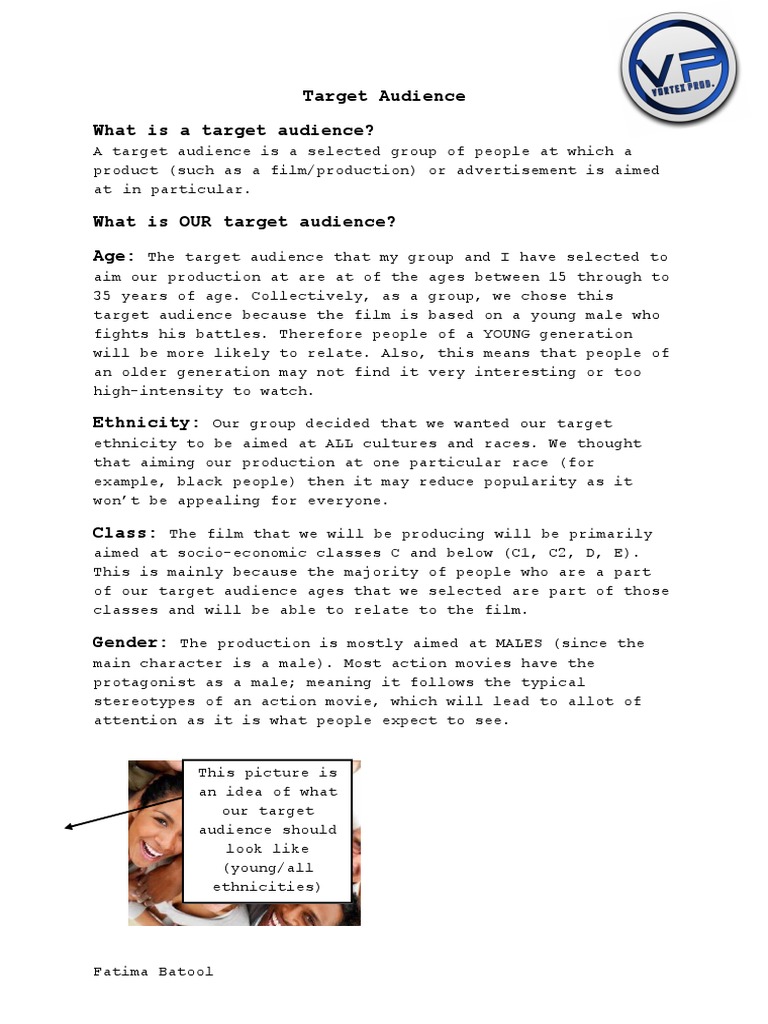 Target Audience What Is A Target Audience? | PDF | Social Science