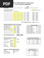 Ventilation Worksheet With Formulas