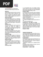 Lista de Exercicio de Mecanica