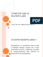 Comunicare Si Manipulare