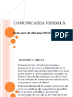 Comunicare Verbala