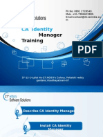 CA Identity Manager Training 21st Century +917386622889