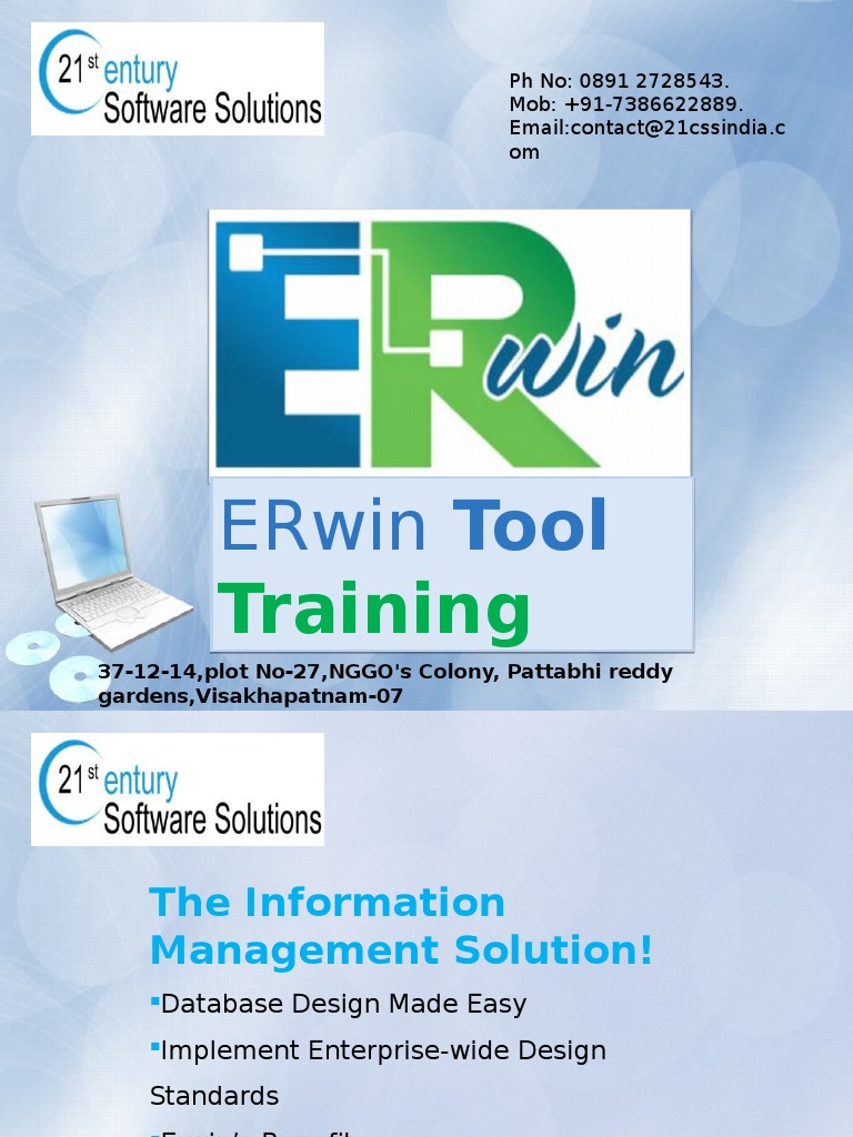 Erwin Tool Training 21st Century +917386622889 PDF
