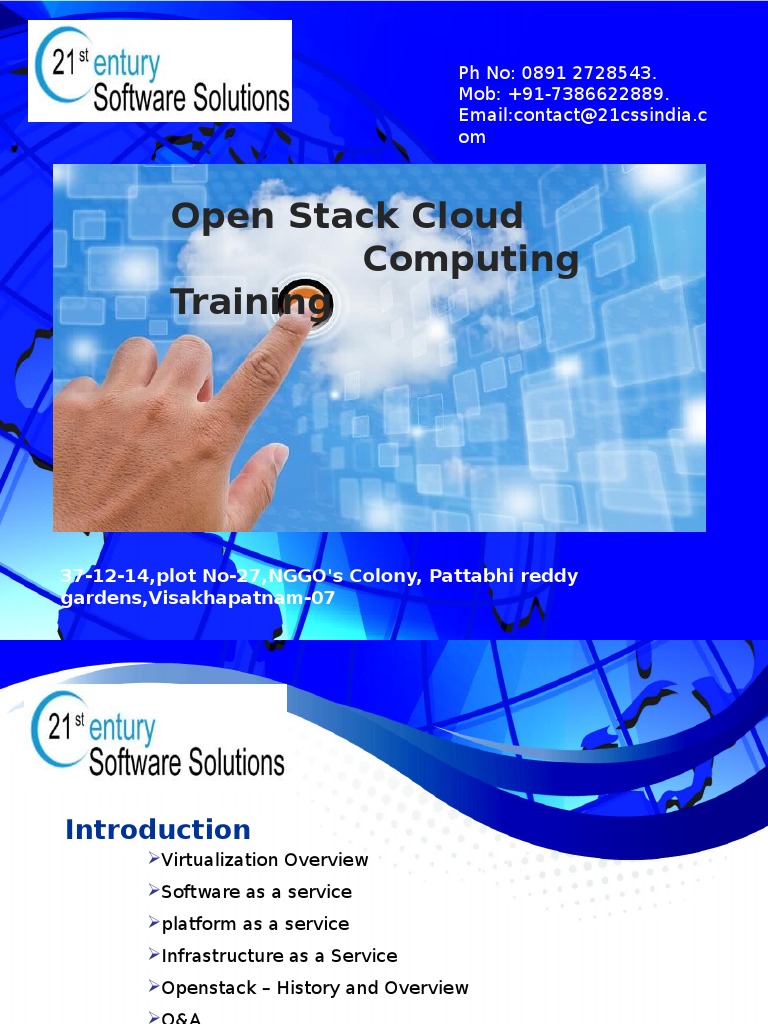 OpenStack Cloud Training Guide | PDF | Art | Technology & Engineering