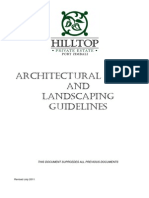 2014 08 11 Hilltop - Architectual Guidelines