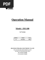 SM100 Operation Manual Book | PDF | Computer File | Receipt