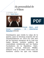 Wilson, el idealista interventor