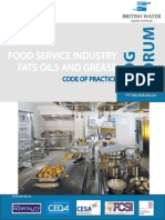 British Water - Code of Practice for Food Industry