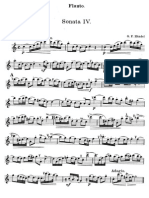 Sonatas for Flute by Friedrich Händel; Volumen 2 (Flute Part)