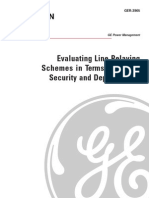 Evaluating Line Relaying Schemes in Terms of Speed_security_dendability