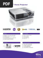 BenQ W1070+ DLP Full HD 3D Wireless Home Theatre Projector