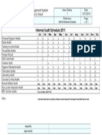 CS 8.11.37 Internal Audit Schedule 2011