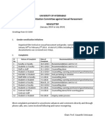 Gender Sensitization Committee Against Sexual Harassment: (January 2014 To July 2014)