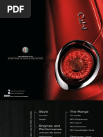 Alfa Romeo Mito Brochure 2013 Uk