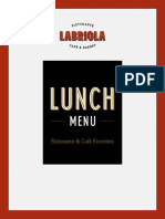 Ristorante - Lunch Menu - v14 PDF