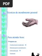 Tecnicas de Atendimento Pessoal 2